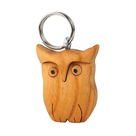 Waldfabrik LuckyKeys Owl Companion Keyring, beige