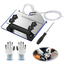 45 Degree Tile Chamfering Tool, Angle Grinder Stand for Tile 45° Chamfer Cutting, 100-Type Universal Angle Grinder Bracket Adjustable Angle Fixed Holder, Tile Chamfering Stand Type Angle Grinder