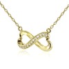 Hoops & Loops Collar con Colgante de Plata de Ley,