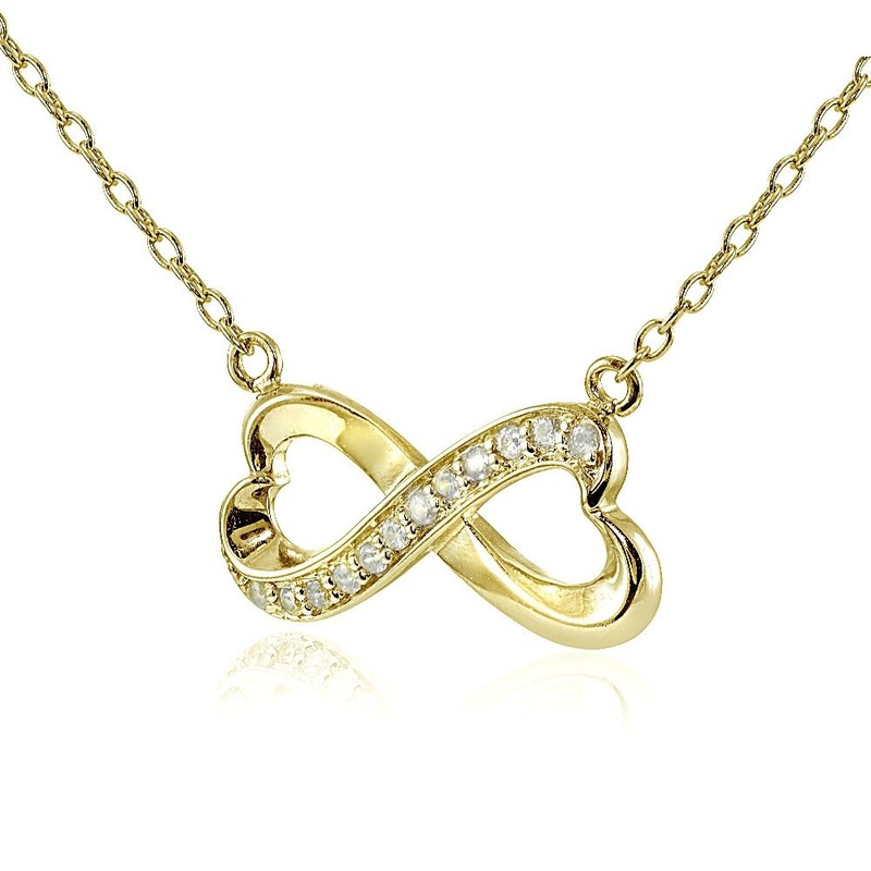 Hoops & Loops Collar con Colgante de Plata de Ley,