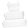 DOITOOL Cube Storage Bin Drawer Sundries Boxes Set Plastic Drawer