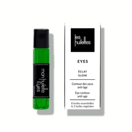 LAB ESSENTIEL - Contour des yeux EYES - Soin complet 3 en 1- Lisse et Réduit les Cernes et Poches - Anti Rides - Sensation Effet Froid grâce à sa bille Roll-On - LES HUILETTES