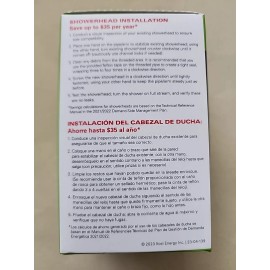 Greenlite Water Saving High Efficiency Showerhead Three Settings And Aerators