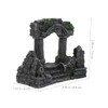 CIYODO Aquarium Decor Resin Roman Column Fish Tank Ornaments Classical