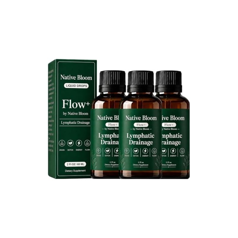 NativeBloom 𝖥𝗅𝗈𝗐+ 𝖫𝗒𝗆𝗉𝗁𝖺𝗍𝗂𝖼 𝖣𝗋𝖺𝗂𝗇𝖺𝗀𝖾, 3pcs