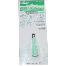 Clover fusible bias tape maker for making 0.25 inch (6mm) bias