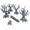 BlubberCove Scatter Terrain Trees 28mm (8pcs) – Forest Set with