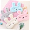 FOMIYES 6 Pcs Plush Rabbit Eye Mask Eye Mask for