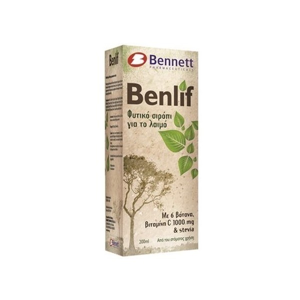 Bennett Benlif Herbal Syrup for Throat 200ml
