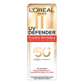 Crema Facial Fluido Invisible Uv Defender fps50+ toque Seco