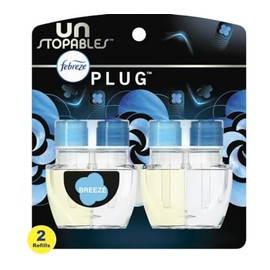 Febreze Dual Plugin Refill Scented Breeze 1.75Ml, purple