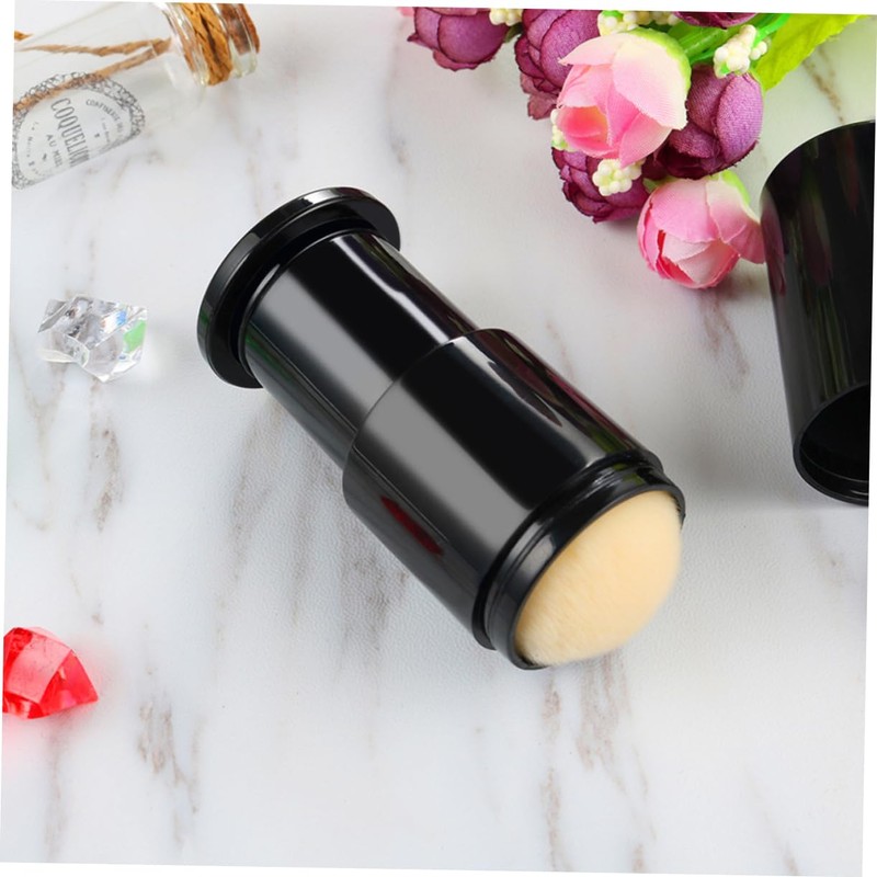 Mikinona Daily Professional Use Portable Blush Brush Dense White Fiber