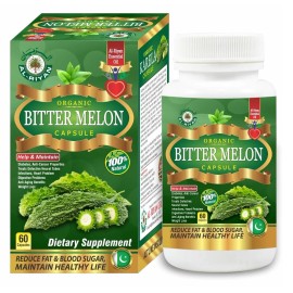 Al-Riyan Organic Bitter Melon Powder 500mg Vegan Capsules Halal | Al-Riyan 60ct