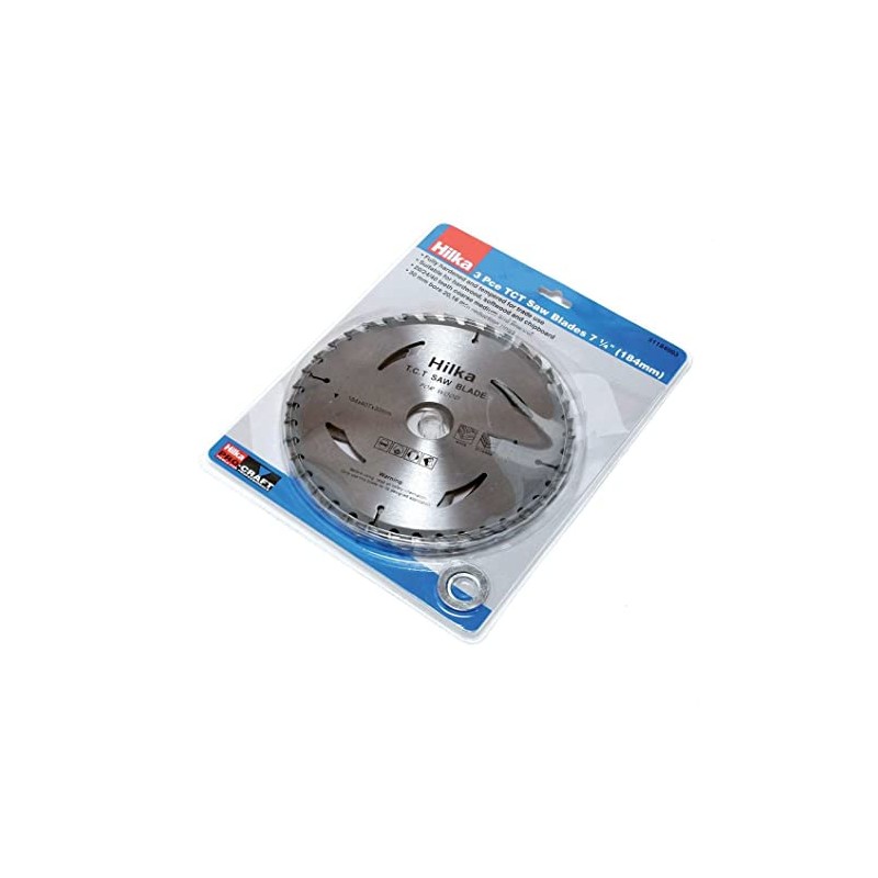 3PC 7 1/4" TCT Saw Blades 184MM