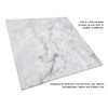 Tenedos Carrara Bianco Italian White 12x12 Marble Tile, Honed Matte
