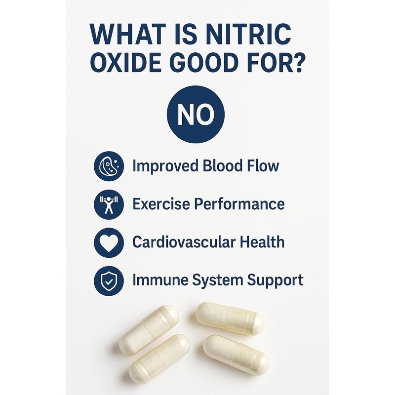 Generic Nitric Oxide 120 Capsules - Nitric Oxide Booster Vegan