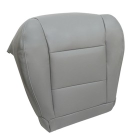 NLQR Front Driver Side Bottom Replacement Microfiber Leather Seat Cover Stone Gray Compatible with Toyota Land Cruiser 1998 1999 2000 2001 2002 2003 2004 2005 2006 2007