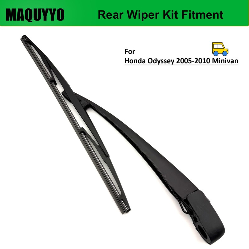 Rear Windshield Wiper Arm Blade Set Replacement for Honda Odyssey