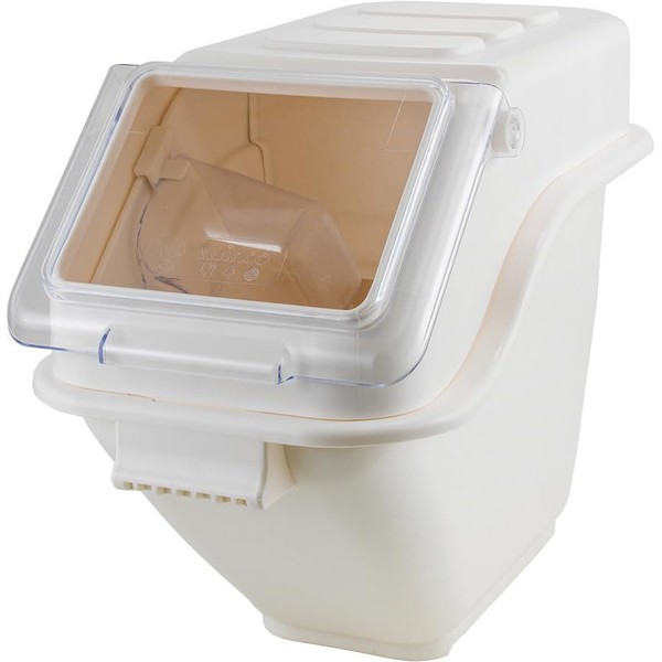 Winco Bulk Food Ingredient Bin Shelf Storage, 5 Gallon