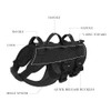 PETAC GEAR Tactical Dog Harness No Pull for Large Working