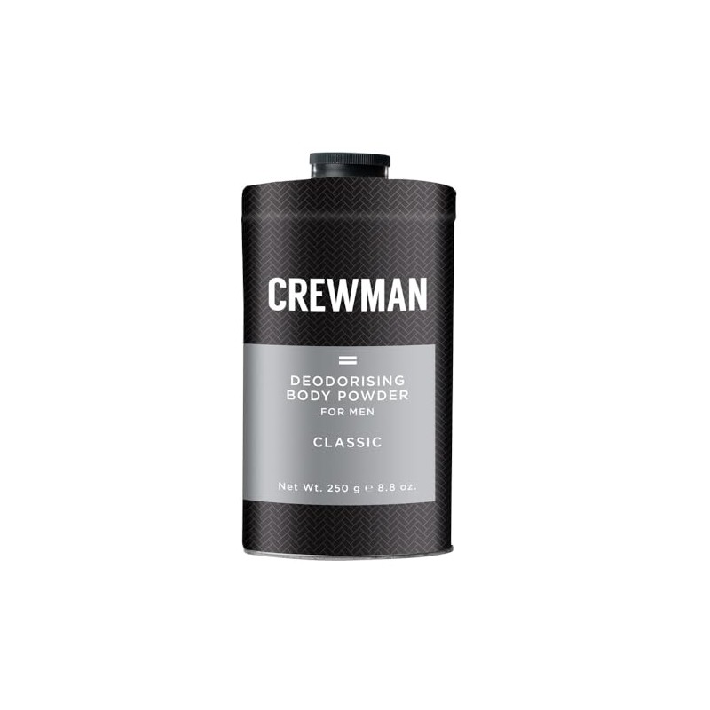 Crewman Mens Classic Talc Free Body Powder 250g
