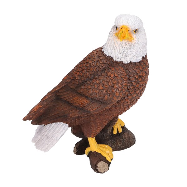 Vitdipy Bald Eagle Statue, Head Turn Style Rich Details Stable