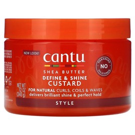 Cantu Shea Butter, Define & Shine Custard, 12 oz (340 g)