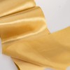 ATRBB 4 Inches Wide Gold Satin Ribbon, 27 Yards Soft,