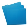 Blue File Folders, 1/3-Cut Tabs, Letter Size, 12-Pack – Durable