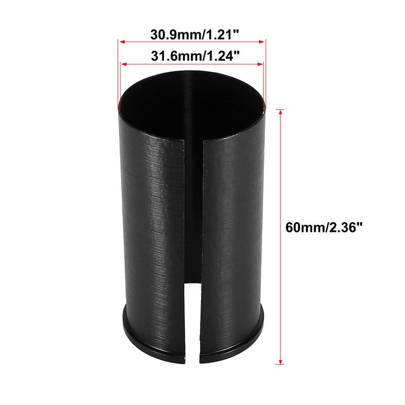 X AUTOHAUX 30.9 to 31.6mm Bicycle Bike Seat Post Tube