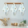 Mnsruu Cute Bee Daisy Floral 6 Pack Dish Towels, Kitchen