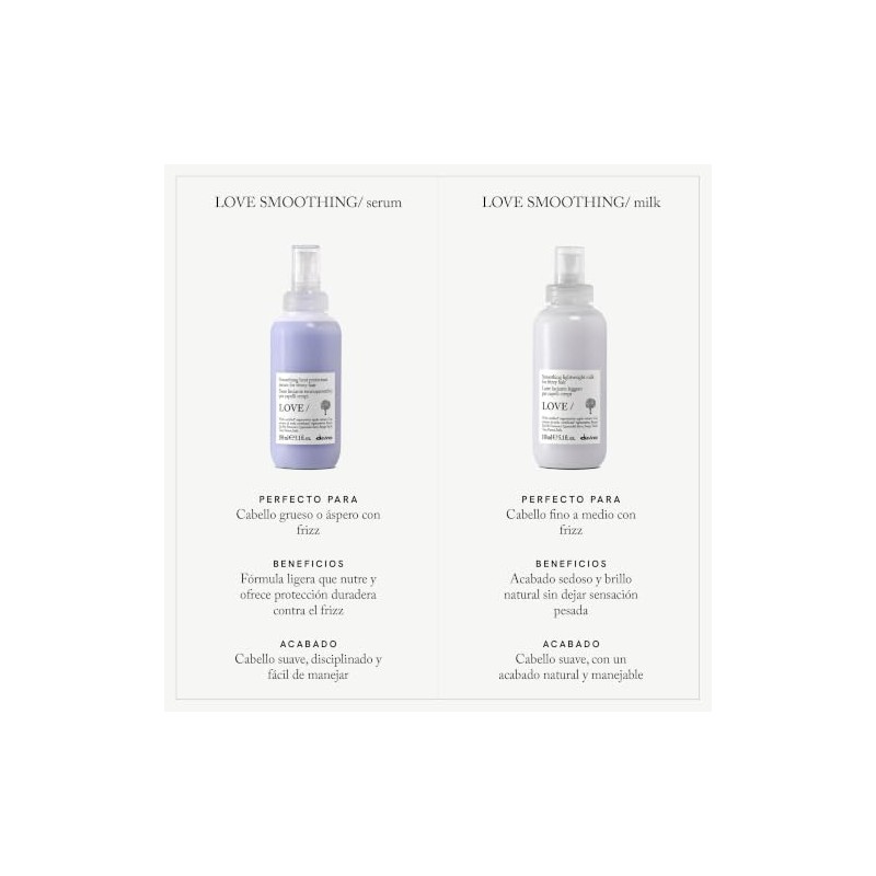 Davines LOVE Smoothing Serum | Sérum Anti-frizz para cabello grueso