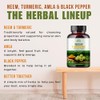 Neem Turmeric Capsules with Amla and Black Pepper 120 Veg