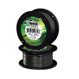Power Pro Spectra Line 135 Braided Fishing Line, Green, 0.230 mm