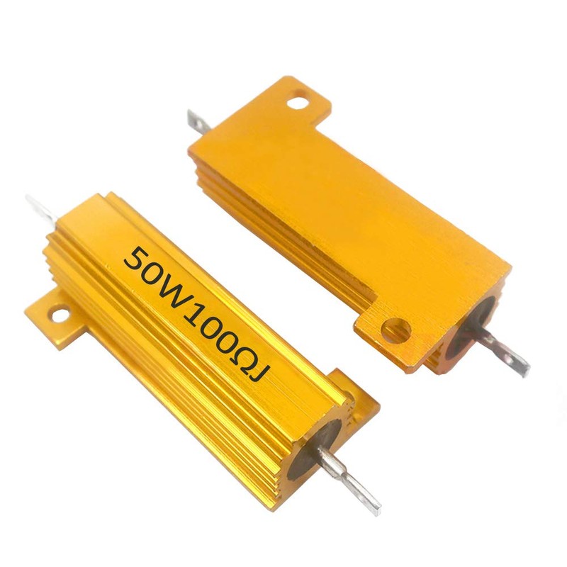 Mdurian 2 x 50 W 100 Ohm 5% Aluminium Casing