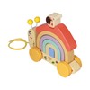 Beech Wooden Baby Pull Along Toy WalkALong Snails Toddler for