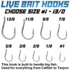 3X-Strong-Octopus-Hooks-Saltwater-Fishing-Circle-Hooks- Stainless Big Game Size 1-13/0