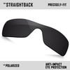 TRUSHELL Polarized Replacement Lenses for Oakley Straightback OO9411 Sunglass Dark