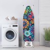 Daulesho Hippie Flower Ironing Board Cover Colorful Lotus Daisy Flowers