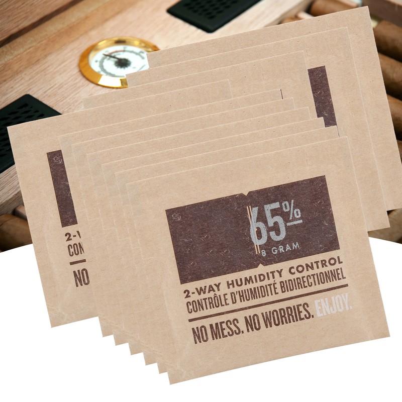 10Pcs Mini 2‑Way Humidity Control Sealing Cigar Humidifier Bag for