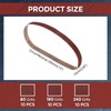 Kozelo 30 Pcs Sanding Belts 3/8 x 13 Inch 80/180/240