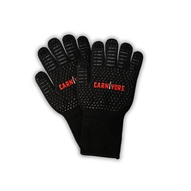 Bearded Butchers Carnivore Heat & Cut Resistant BBQ Gloves – Heavy Duty Aramid Gloves for Grilling, Frying, Welding, and More – Extreme Heat Protection up to 1,472°F, Cut Resistant and Easy to Clean
