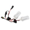 2Pcs Headlight Xenon Bulbs HID Lamp Replacement 100W 8000K H1