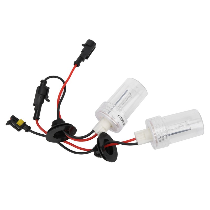 2Pcs Headlight Xenon Bulbs HID Lamp Replacement 100W 8000K H1