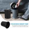 BESPORTBLE Round Plastic Inner Bucket 3 L in Black -
