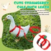 SilTriangle Cole Duck Harness Leash Set Adjustable Walking Cole Duck