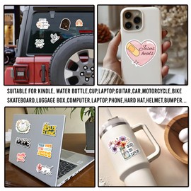 WESILY Pack 50 PCS Christian Stickers Jesus Vinyl Decal God Sticker Waterproof Faith and Religious Gifts for Adults Teens Decor Water Bottle Laptop Scrapbook Notebook Phone Guitar