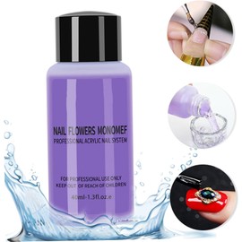 botellas de monómero líquido para uñas acrílicas de 40 ml. Monómero líquido para uñas acrílicas profesional seguro y suave.