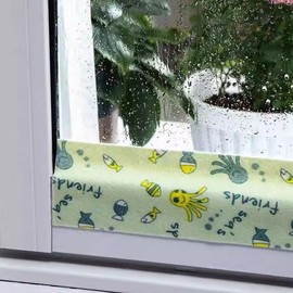 Window waterproof tape, windbreak, door crack, noise blocking, winter window frame water curtain fish 4p