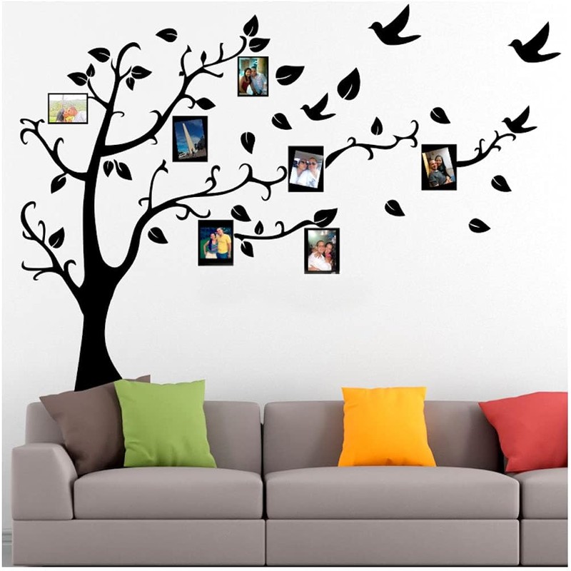 Vinil Arbol Genealógico Decorativo para Pared